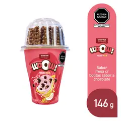 TOTTUS - Yogurt Mix Tottus Fresa con Bolitas de Chocolate Envase 146 g