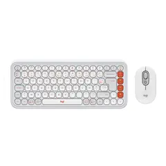 LOGITECH - Teclado Logitech + Mouse Pop Icon Bt White