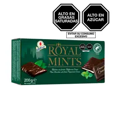 ROYAL MINTS - Chocolate Royal Mints Relleno Menta Caja 200 g