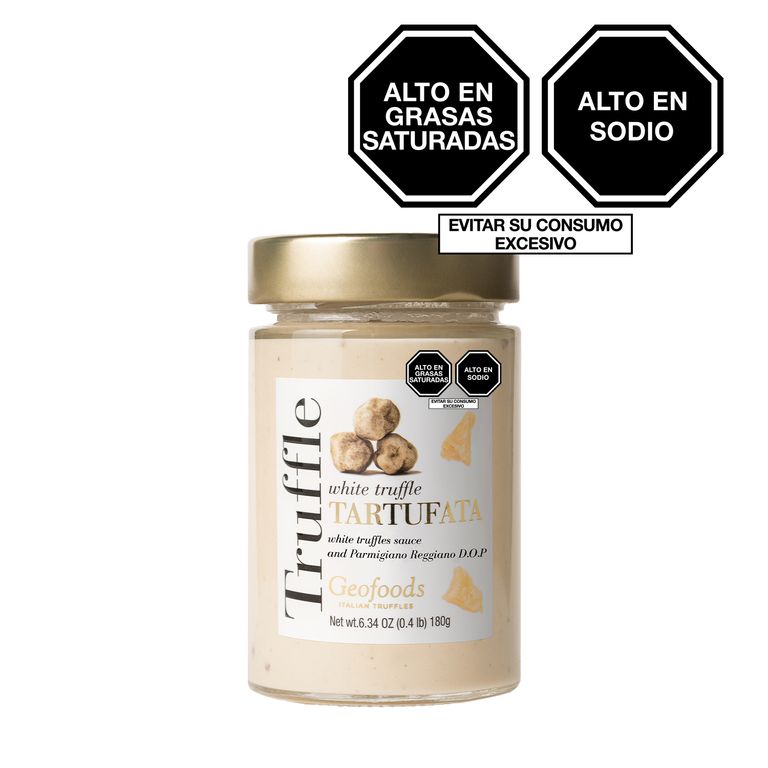 Salsa de Trufa Geofoods Blanca con Queso Envase 80 g