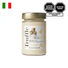 GEOFOODS ITALIAN TRUFFLES - Salsa de Trufa Geofoods Blanca con Queso Envase 80 g