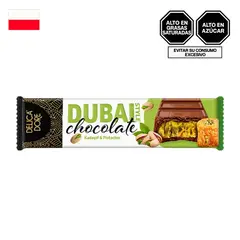 DELICADORE - Barra de Chocolate Delicadore Dubai con Leche Empaque 70 g