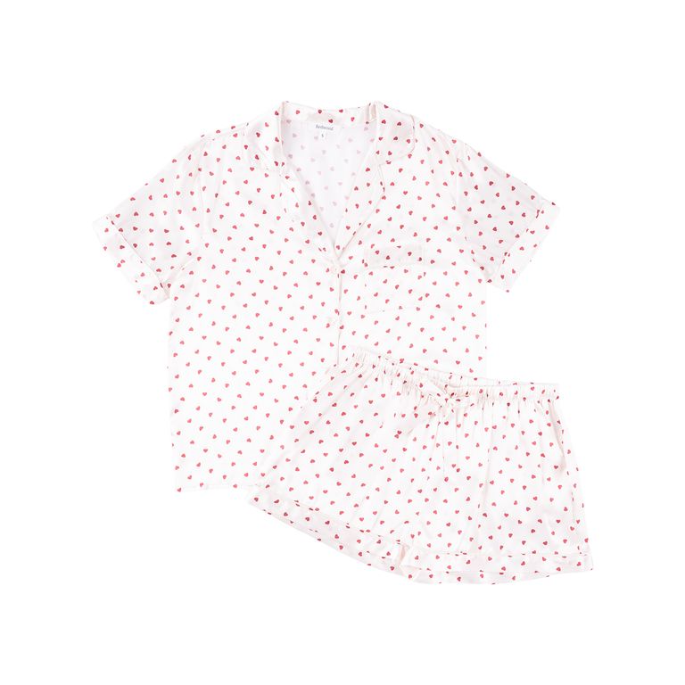 Pijama 2 Piezas San Valentin Mujer Redwood