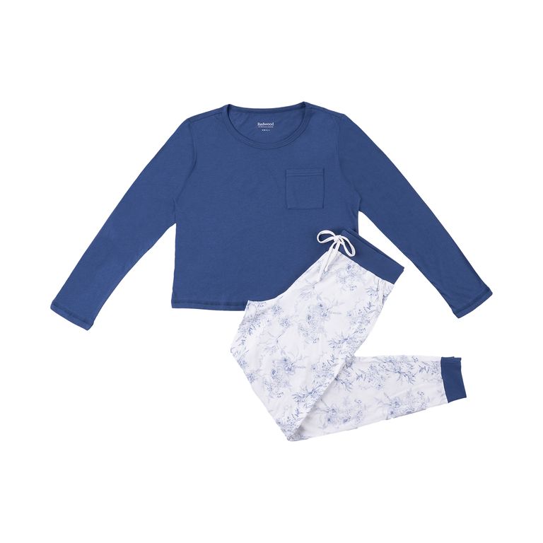 Pijama Manga Larga Mujer Redwood
