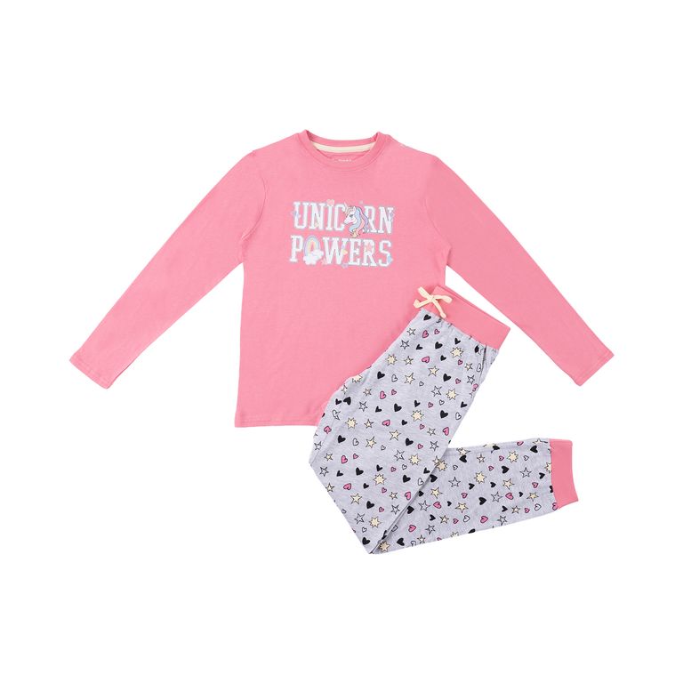 Pijama Manga Larga Teen Niña Redwood