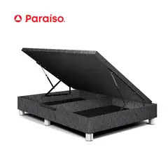 PARAISO - Boxet Deluxe Queen Charcoal