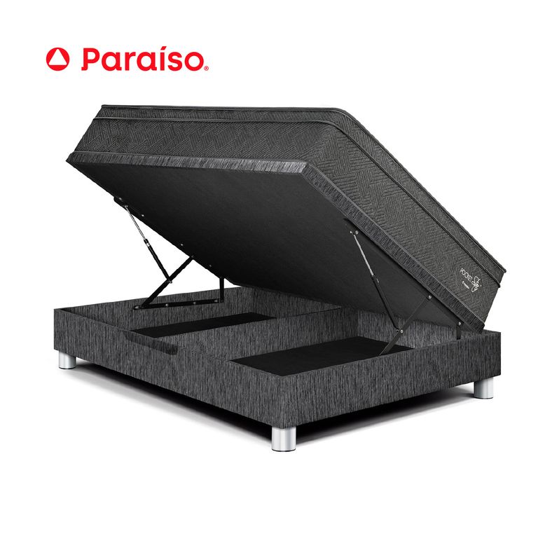 CAMA BOXET POCKET STAR 2 PZS CHARCOAL