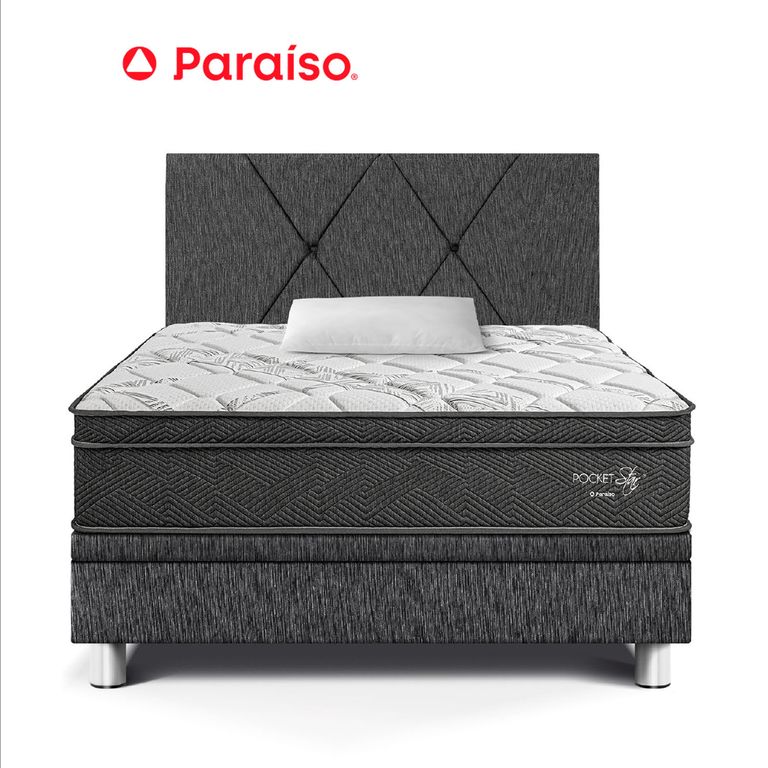 DORM BOXET POCKET STAR 1.5 PZS CHARCOAL