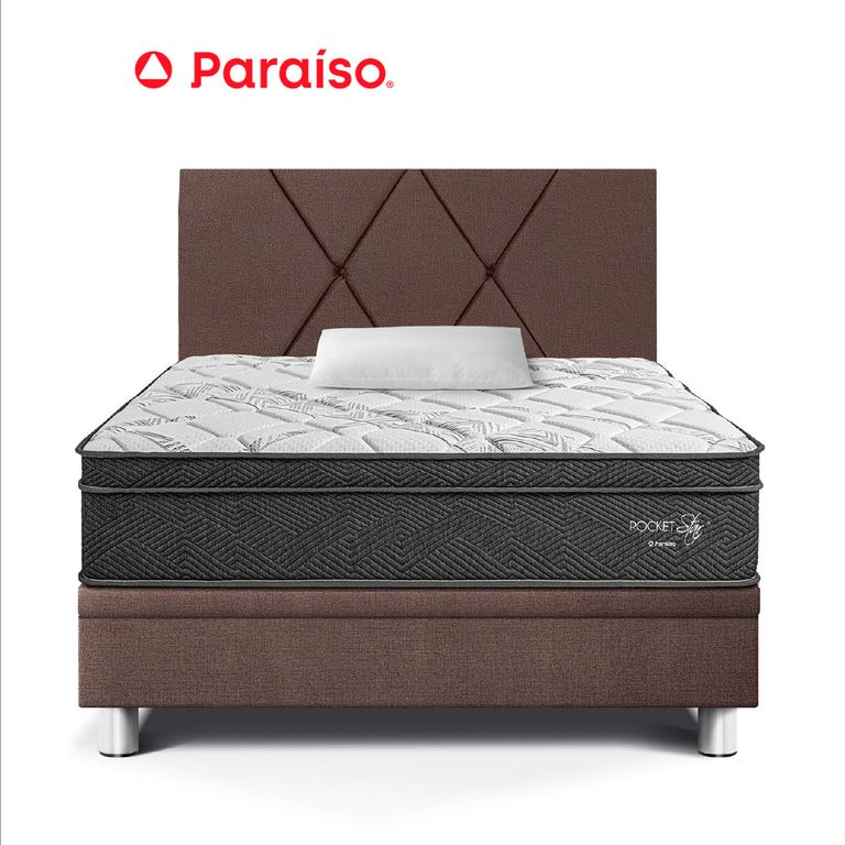 DORM BOXET POCKET STAR 1.5 PZS CHOCO