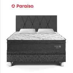 PARAISO - Dorm Boxet Pocket Star Queen Charcoal