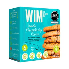 WIM NUTRITION - Galletas de Vainilla Wim Nutrition Caja 6 Und