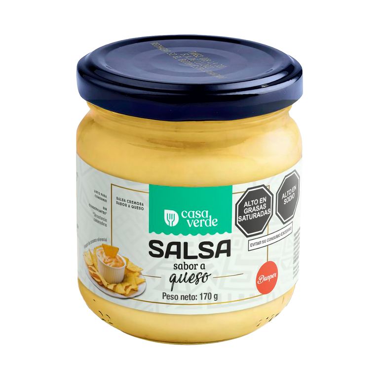 Salsa Sabor Queso Casa Verde Envase 170 g