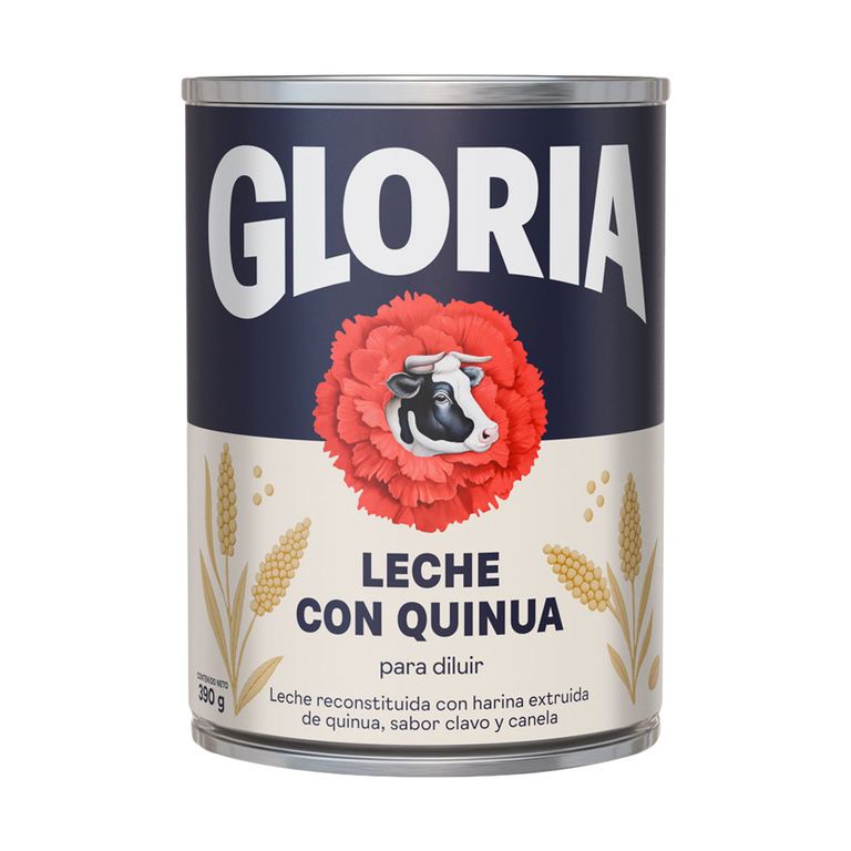 Leche con Quinua Gloria Lata 390 g