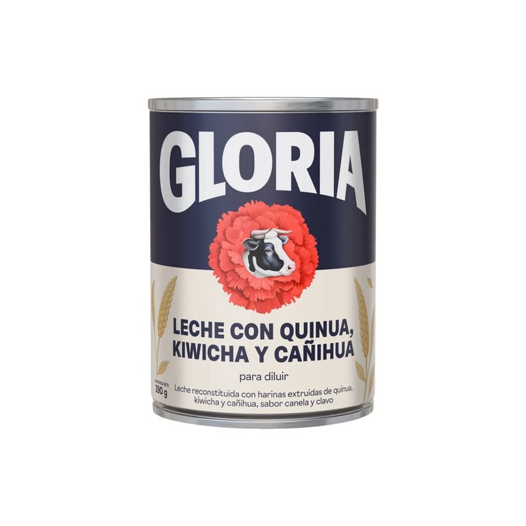 Leche con Quinua Kiwicha Cañihua Gloria Lata 390 g