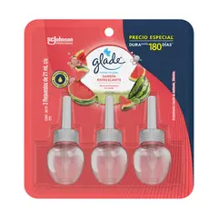 GLADE - Ambientador en Aceite Glade Pack 3 Envases 21 mL
