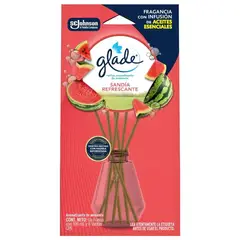 GLADE - Varitas Aromáticas Glade Sandía Envase 100 mL + 6 Varitas