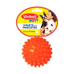 VINIBALL - Pelota para Mascotas Viniball Pequeño Neón