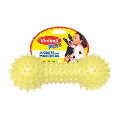 VINIBALL - Juguete Viniball Huesito Pequeño Pastel