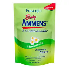 AMMENS - Acondicionador Ammens Manzanilla Doypack 400 mL