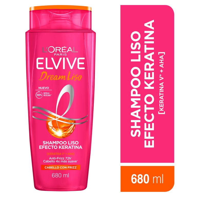 Shampoo Elvive Dream Liso Envase 680 mL