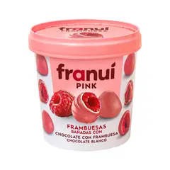 FRANUI - Frambuesa con Chocolate con Leche Franuí Pink Envase 150 g