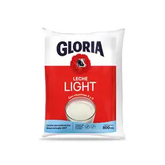 GLORIA - Leche UHT Light Gloria Bolsa 800 mL