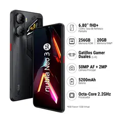 Zte - Smartphone Zte Nubia Neo 3 5G 8+256Gb Negro