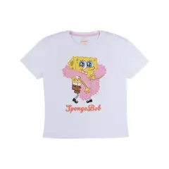 REDWOOD - WEB POLO MC OVZ BOB ESPONJA 1 BLANCO S