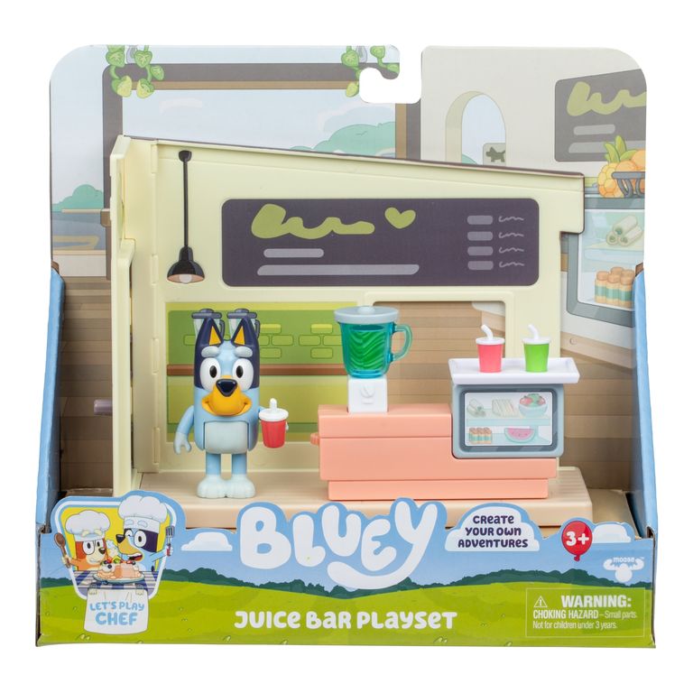 SET DE JUEGO BAR DE JUGOS BLUEY