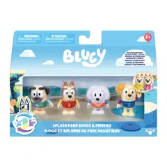 BLUEY - PACKX4 FIG PARQUE ACUATICO BINGO C BLUEY