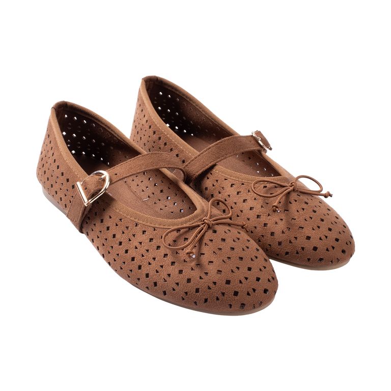 Ballerina Troquel Mujer Redwood