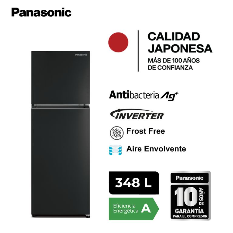 Panasonic Refrigeradora 348 L