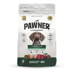 PAWNER - Alimento para Perros Cachorros Pawner Pollo y Carne Bolsa 1 Kg