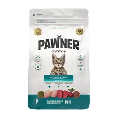 PAWNER - Alimento para Gatitos Pawner Pollo y Carne Bolsa 3 Kg