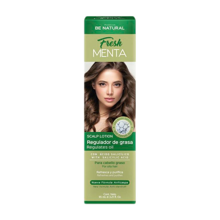 Loción Capilar Be Natural Fresh Menta Envase 95 mL