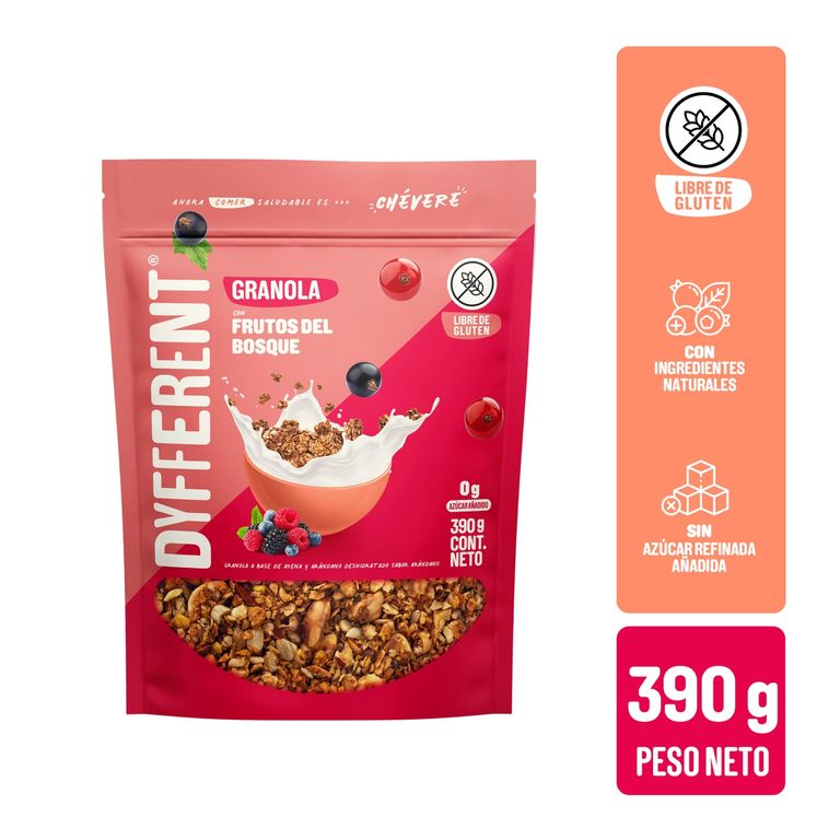 Granola Dyff Frutos del Bosque Doypack 390 g