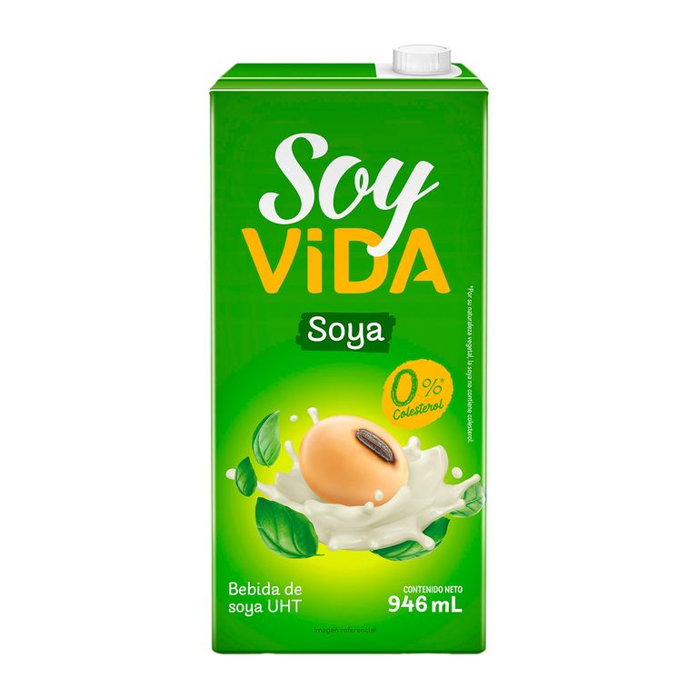 Bebida de Soya UHT Soy Vida Caja 946 mL