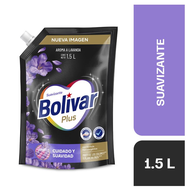 Suavizante Bolívar Plus Lavanda Doypack 1.5 L