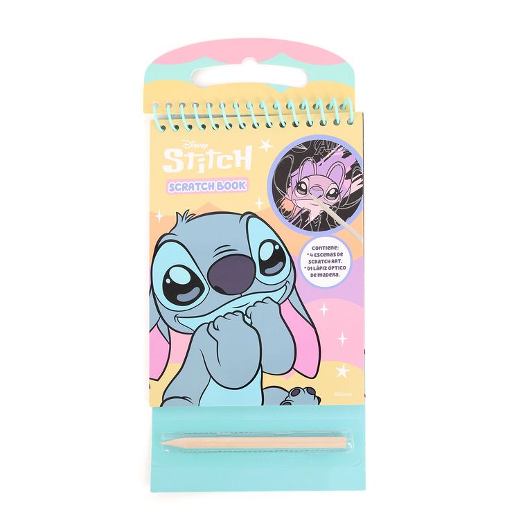 Scratch Book Artesco Stitch + Palillo De Madera X1Un