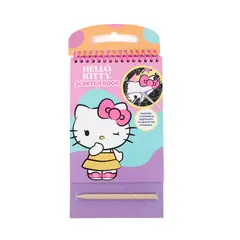 ARTESCO - Scratch Book Artesco Hellokitty + Palillo Madera X1Un