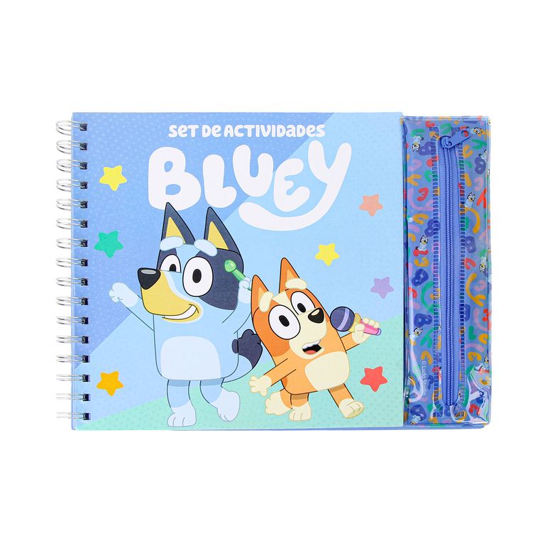Set Artesco Colorear Anillada Bluey + Plum X6Un