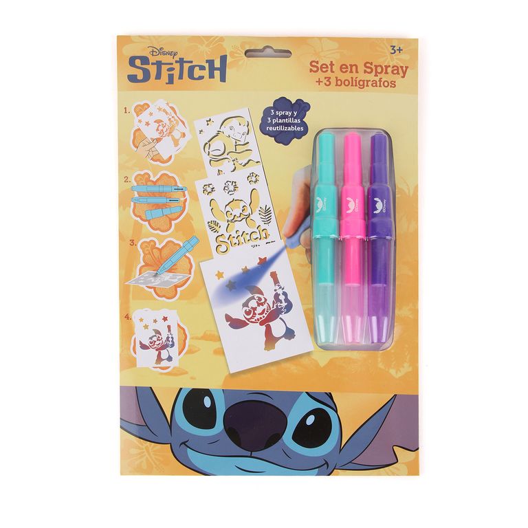 Set Artesco Spray Stitch + Bolígrafos X3Un