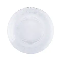 CASA JOVEN - Plato Casa Joven Vidrio Repujado Flores 18 cm