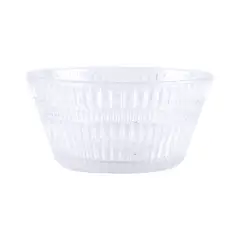 CASA JOVEN - Bowl Casa Joven Vidrio Repujado Líneas 14 cm