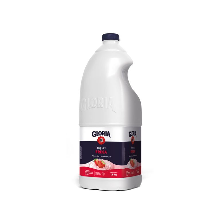 Yogurt Gloria Fresa Botella 1.6 Kg