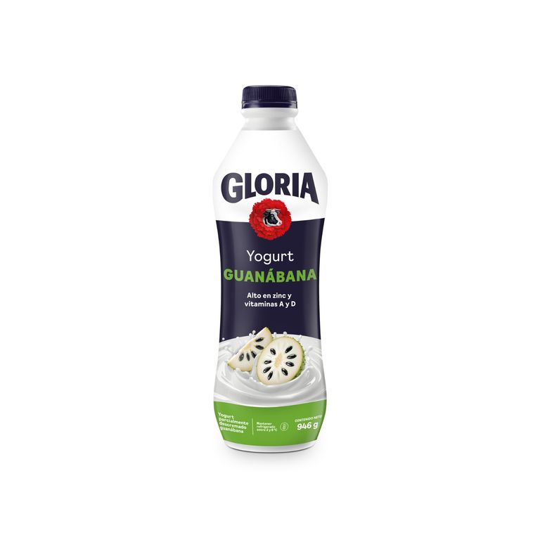 Yogurt Gloria Guanábana Botella 946 g