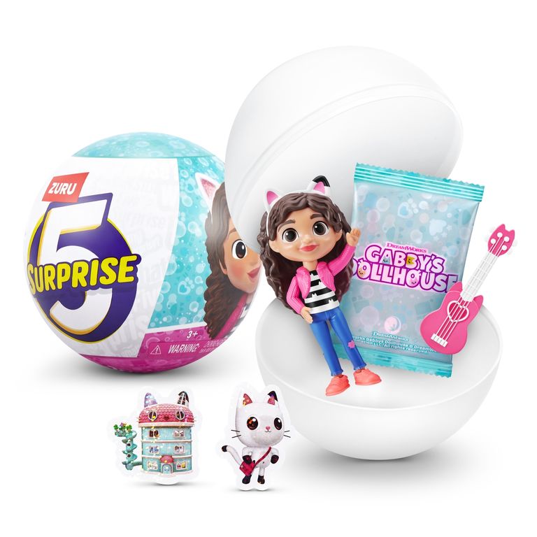 Cápsula Sorpresa Personajes Gabby's Dollhouse 5 Surprise Surtido