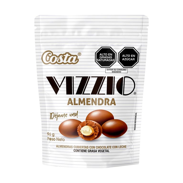 Chocolates Vizzio Almendra Doypack 96 g