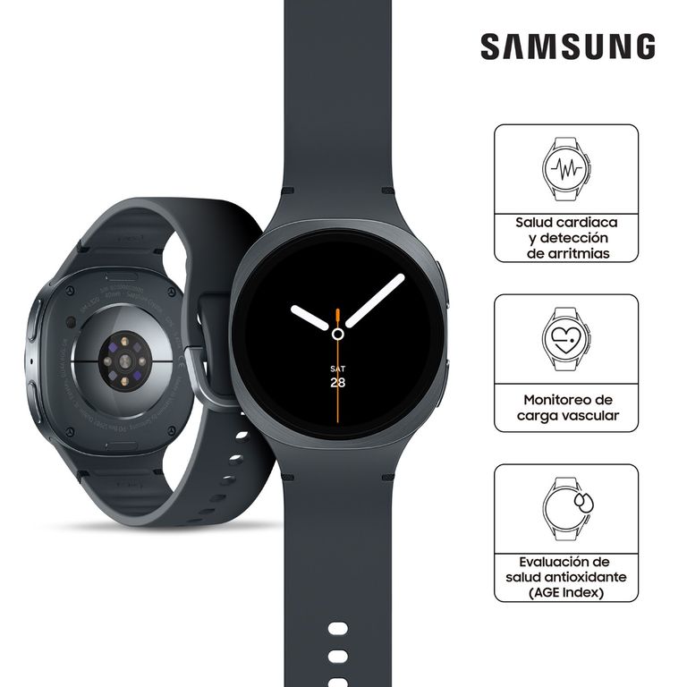 Smartwatch Samsung Galaxy Watch 8 Black Small