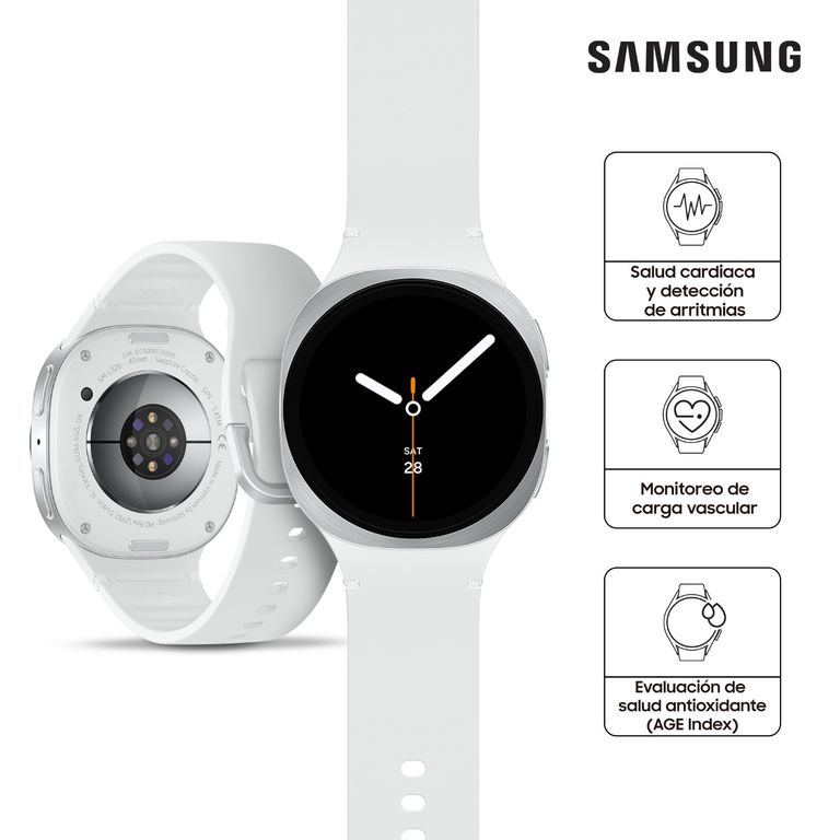 Smartwatch Samsung Galaxy Watch 8 Silver Small
